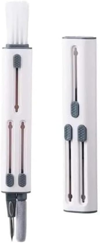 Cleaner Kit for Airpods, 5 in 1 Multifunctional Cleaning Tools Set Earbuds Cleaning Pen Cleaning Brush Extractor for Bluetooth Earphone Case Laptop Camera Lens Cell Phone Tablet (multi colour)