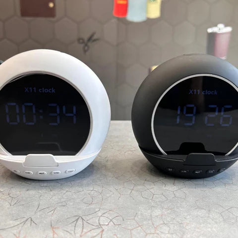 Bluetooth Speaker with Alarm & Digital Clock