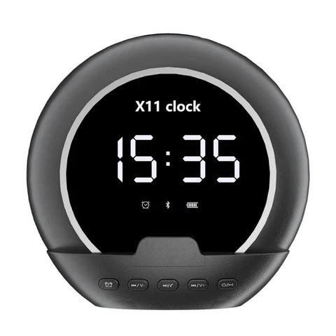 Bluetooth Speaker with Alarm & Digital Clock